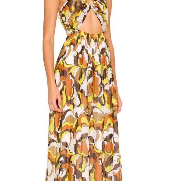 Faithfull The Brand La Costa Maxi Dress - Picture 3 of 7